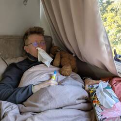 Der Wohni funktioniert auch als Krankenstation!