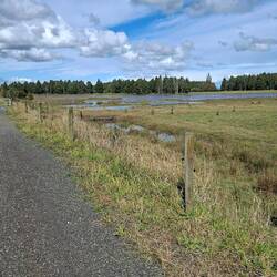 There's still a LOT of water lying around