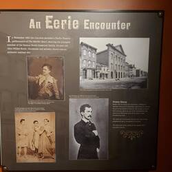 Lincoln war häufig im Theater.