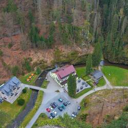 Die Hocksteinschänke von oben