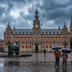 Das Rathaus von Malmö