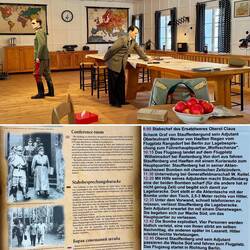 Rekonstruktion des Attentat am 20. Juli 1944