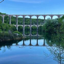 Gegen Abend mit schönerer Spiegelung und Schwandeko