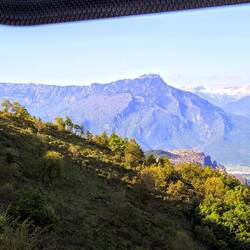 ...und morgens der Ausblick aus dem Fenster