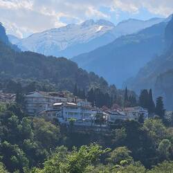 Blick auf den Olympus