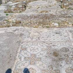 Ausgrabung der alten Basilika in Grado