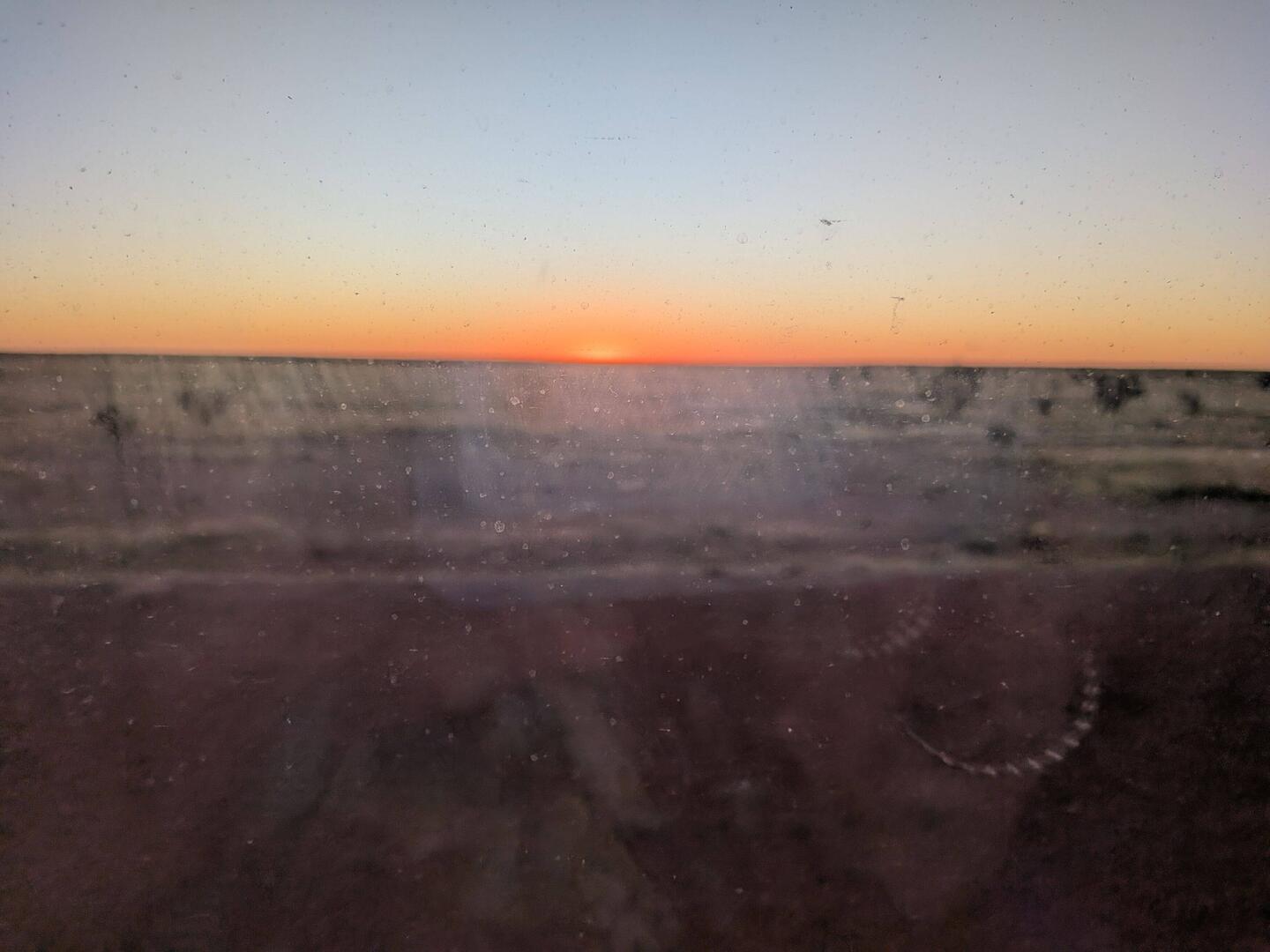 Sunrise.