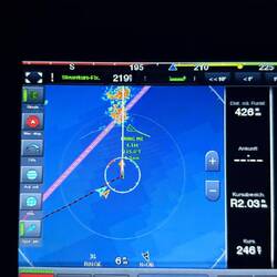 Werner weicht einem schweren Squall aus