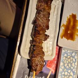 Mein erstes Wagyu Fleisch. Es ist unfassbar gut. Butterweich und perfekt gebraten.