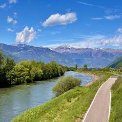 Genussradeln auf dem Etschtalradweg