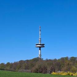 Fernsehturm Bungsberg in Sicht
