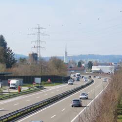 Über die Autobahn A1