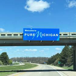 Alli, das erste Mal seit >300 Tagen wieder back in Michigan😉