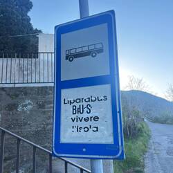 Und zum Glück kam der letzte Bus tatsächlich.