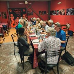Mittagessen in der Tangoschule