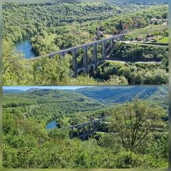 Viadukt von oben