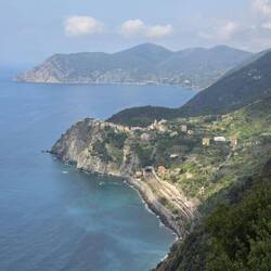 Blick auf Corniglia