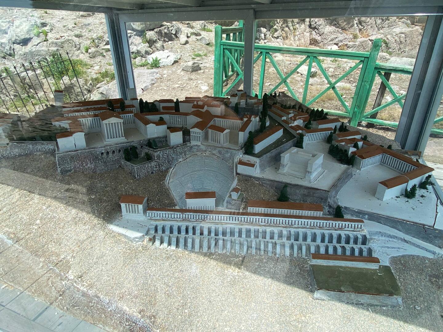 Modell der Akropolis