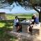 Beautiful lunch spot