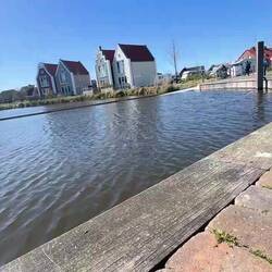 Mit dem Rad in den See