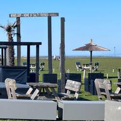 Windloop mit Strandbar
