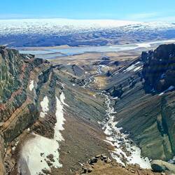 Allez, on redescend au niveau du lac !