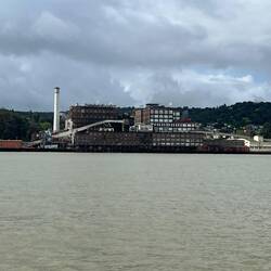 The old C&H Sugar Cane factory