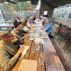 Supper at Brewsters.