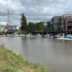 All 11 C-Dorys docked for the afternoon/night.