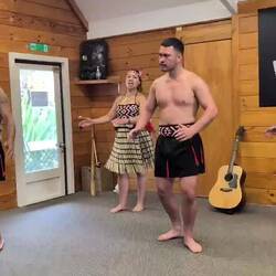 Another example of the haka
