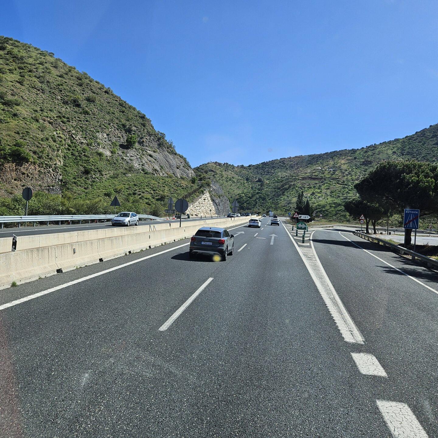 Abfahrt Torremolinos