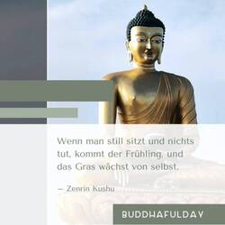 Ich genieße heute die Natur