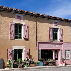Gateaux - worth the drive to Tusson for the home made cakes