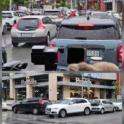 Wie die Parken, auch oft in 2 ter Reihe