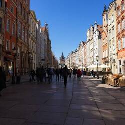 Blick vom Rathaus aus Richtung Westen.