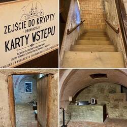 In dieser Krypta sind die Mönche aus der damaligen Zeit begraben.