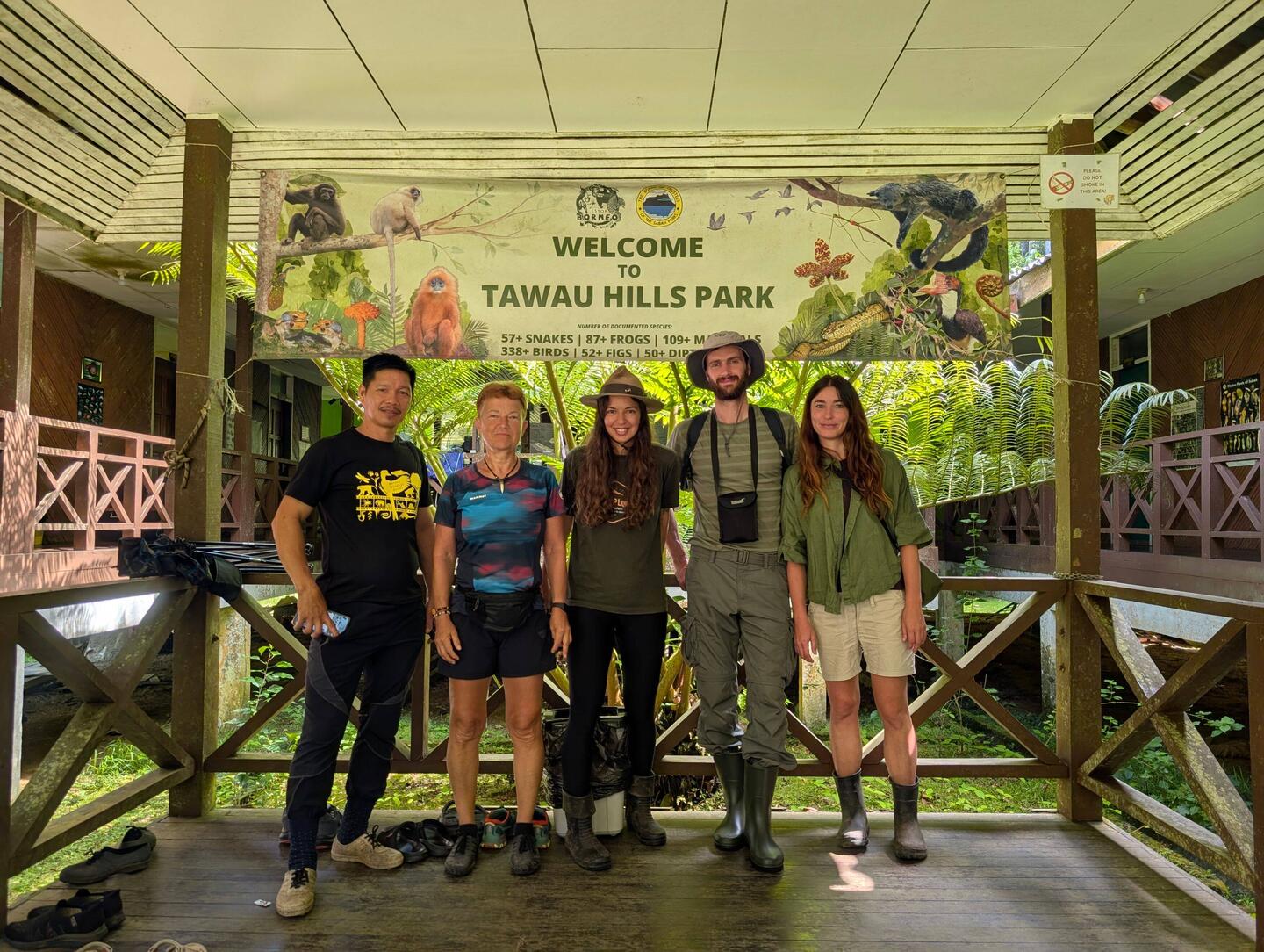 Sedu, Chris, Carla, Dylan, Nadja