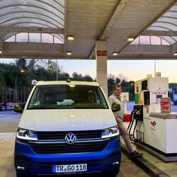 Schnell noch volltanken in Luxemburg