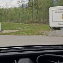 Zufahrt Campingplatz savinja