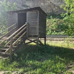 A vulture viewing platform.