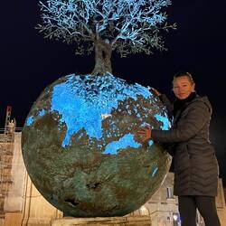 ..diesen Baum hätte ich gerne zu Hause🤩wenn auch etwas kleiner 🌳😆