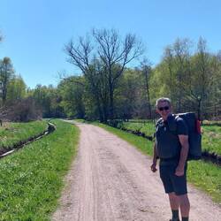 Direkt dahinter das nächste Naturschutzgebiet - die Moore bei Buxtehude