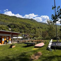 Pause an der Windvalley Surf- und Sport Bar