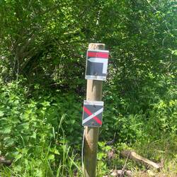 What am I to make of this! Turn here. Don't go here.