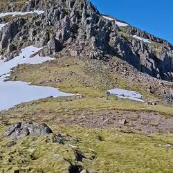 Arrivée sur la crête