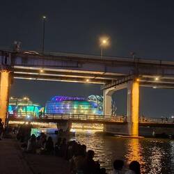 Banpobrücke und Hangangpark