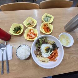 Wieder Bibimbap, diesmal so