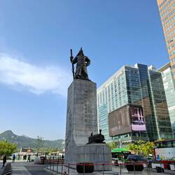 General Yi Sun-Sin, 1598 das Land gegen die Japaner verteidigt