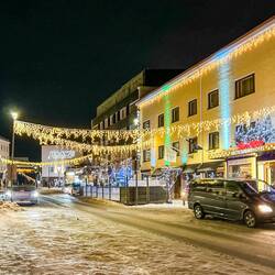 Rovaniemi at 8am in the morning.