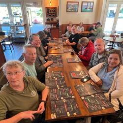 Many of us at Taste of Rome this evening.